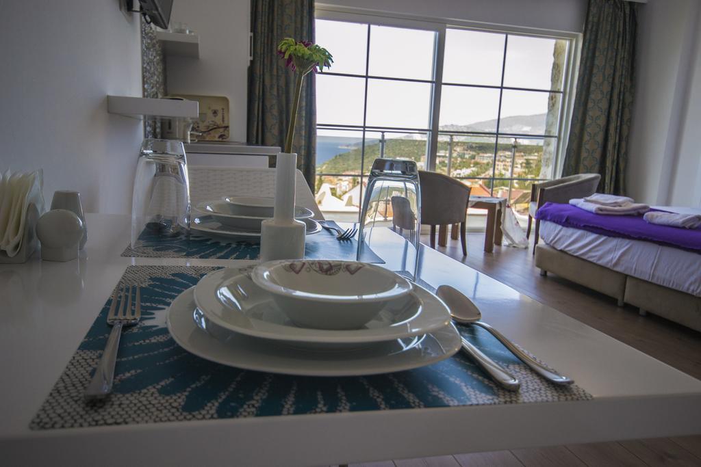 Kelebek Studio Apartments Kalkan Kamer foto